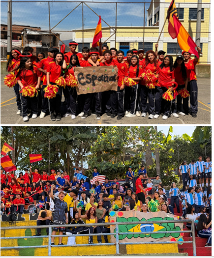 El 18 de julio se llevó a cabo la inauguración de los juegos interclases.